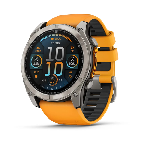 dong-ho-fenix-8-amoled--sapphire,-titanium-with-spark-orange/graphite-silicone-band,-51mm